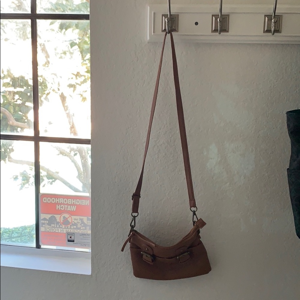 Brown crossbody